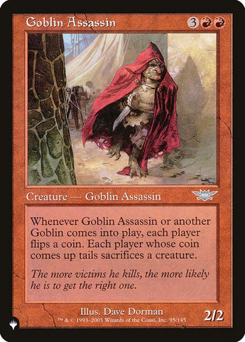 Goblin Assassin [The List]
